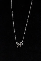 Double Bow Necklace