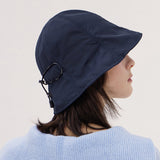 VARZAR Label String Bucket Hat / Navy