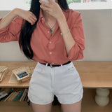 [7color] Paris Pintuck Loose Fit Shirt