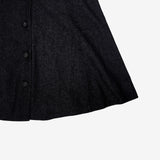 クローニーパフローデニムドレス