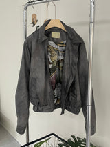Arcti leather blouson jacket