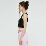 クロップスリーブレス / CROP SLEEVELESS (BLACK)