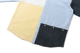 カラーミックスコットンシャツ/COLOR MIXED COTTON SHIRT_WHITE