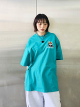 サングラスキャット半袖Tシャツ / VENTIQUE Sunglasses cat T-shirt 3color