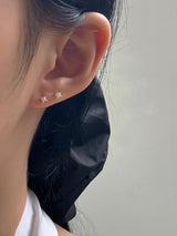 [92.5silver] grab pearl earrings