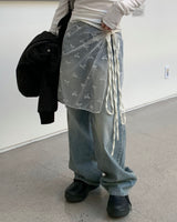 Aber denim pants