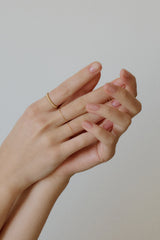 [14K] Cutting Ring (1mm)