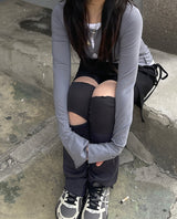 ゴープコアスパンデックスストラップスカートレギンス / Gorpcore spandex Strap Skirt Leggings