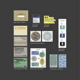oab library pack / scrap sticker set