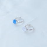 バブルラベンダージェイドリング / bubble lavender jade ring