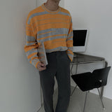 Lion Border Round Knit (3color)