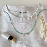 フルーツスネークネックレス/FRUIT SNAKE NECKLACE(GREEN)