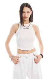 VOLUME CARGO PANTS_WHITE