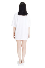 ドッグラッシュオーバーショートスリーブTシャツ/dog rash over short sleeve t-shirts (white)