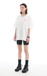 リフレクティブオーバーサイズTシャツ