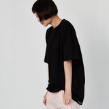 レイヤーシリーズTシャツ / WHATTHEWEAR Layer Series S/S T-shirt- Black