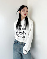 SEMI CROP SEASONS LOGO EMBROIDERY HOODIE
