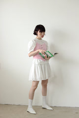 ribbon sleeveless (4color)