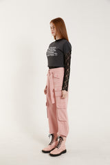 レースシースルーTシャツ/LACE SEE THROUGH T.SHIRT