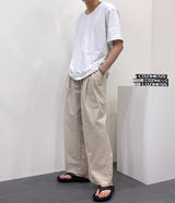 GR コルソンリネンパンツ / GR Colson Linen Pants (3 colors)