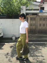 ハリボーコットンパンツ