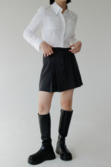 Leta Crop Shirt (2color)