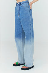 グラデーション デニムパンツ / Gradation Denim Pants [Pure Blue]