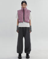 （UNISEX）グルークロップベストダウン