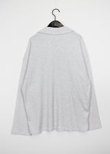 ワッフルアイレットカラーTシャツ/Waffle Eyelet Collar T-shirt (2color)
