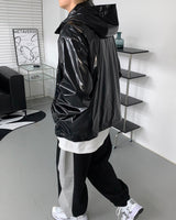 RH ペンダントエナメルレザージャケット / RH Pendant Enamel Leather Jacket (3 colors)