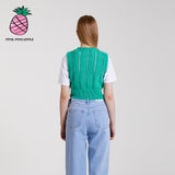 クロップドニットベスト/CROPPED KNIT VEST