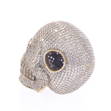TIKOONZ アイスドアウトキングスカルペンダント / TIKOONZ ICED OUT ICE KING SKULL PENDANT