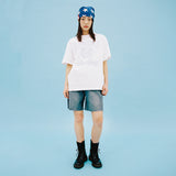 UNIVERSITY EMB SS TEE CHARCOAL(CV2CMUT516A) (6691457695862)