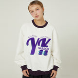 YK boucle artwork sweatshirt
