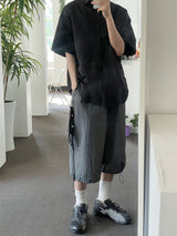 Capri wide string pants