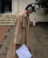 ダディフットバックケープトレンチコート / Daddy Fit Back Cape Trench Coat (3 color)