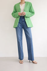 プレミアムロングストレートデニムパンツ / FF-44 /  PREMIUM LONG STRAIGHT DENIM PANTS