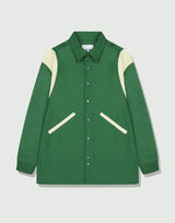 エッセンシャルバラシティシャツ / essential varsity shirts green