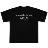 BABY FACE SUNGLASSES GIRL SHORT SLEEVE T-SHIRT BLACK