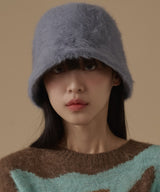 ANGORA BUCKET HAT
