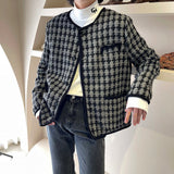 ハウンドチェックツイードジャケット/[Unisex] Hound Check Tweed Jacket (3 colors)
