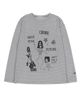 [NF]ロックスタープリントニットＴシャツ