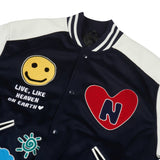 バーシティージャケット / NOKO Varsity Jacket♡ Navy