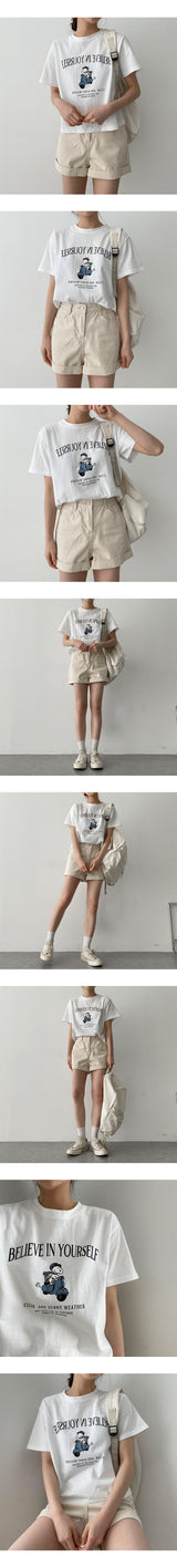 バイクビリーショートスリーブTシャツ / Bike Billy Short-Sleeved T-Shirt
