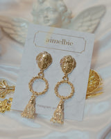 アフロディーテシリーズ - リングアンドタッセルピアス / Aphrodite Series - Ring and Tassel Piercing