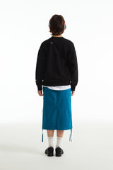ウィティーバニープラネットエクスプローラースウェットシャツ／WITTY BUNNY PLANET EXPLORER SWEATSHIRT V1 [BLACK]