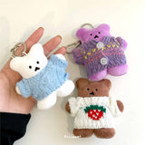 クリーム chanibear キーリング