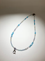 aqua dolphin Necklace