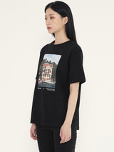 GRAPHIC BOAT T-SHIRT - BLACK (6636241911926)