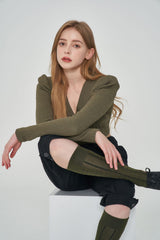 ホースライディングスタイルデニムパンツ / HORSE RIDING STYLE DENIM PANTS INCLUDING SOCKS [9029]